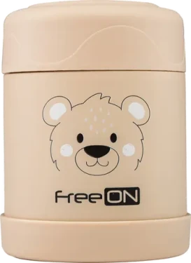 FreeON Termodóza na jídlo nerezová 350 ml / béžová (380739)