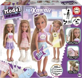 EDUCA Kreativní sada My Model Doll Design: Kawaai