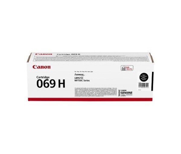 Canon TONER CRG 069BK H černý pro LBP673Cdw, MF752Cdw a MF754Cdw (7 600 str.) EDF_1309315