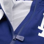 New Era Pánská bunda Los Angeles Dodgers MLB Quarter Zip Windbreaker Velikost: L