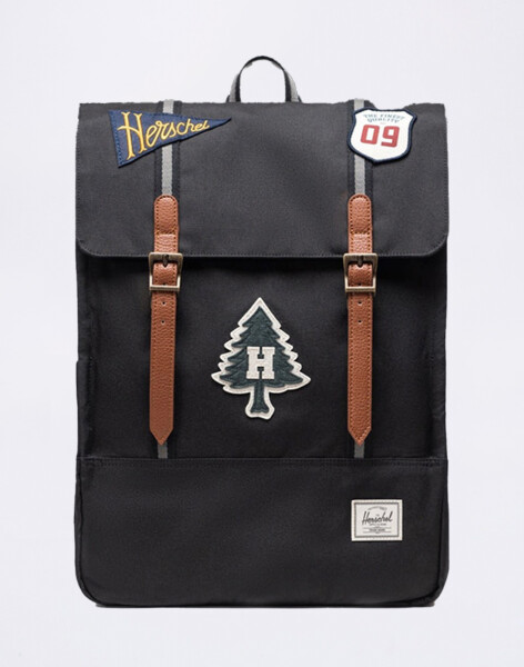 Batoh Herschel Supply Survey™ Patches Black 20 l