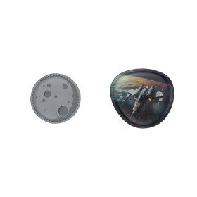 Baaglies 2 kusy Vesmír Měsíc