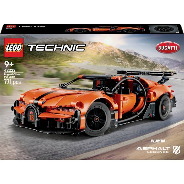 42222 LEGO® TECHNIC Bugatti Chiron PUR Sport Hypercar (42222)