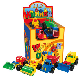 Stavební auto na písek barevné