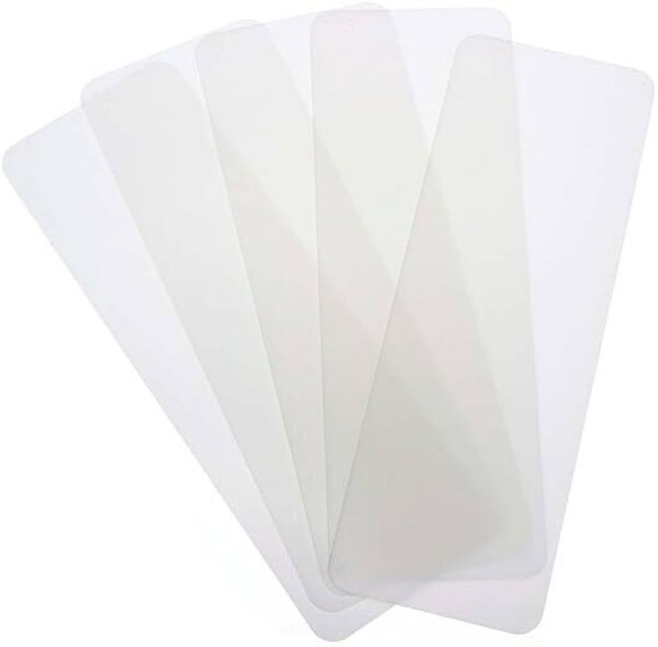 Sada plastových karet - 5ks (2x0.3 & 3x0.35mm)