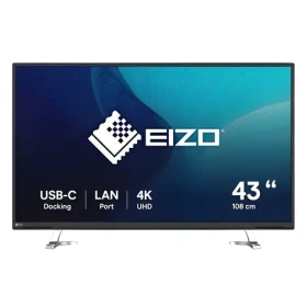 42.5" EIZO EV4340X-BK černá / Monitor / IPS / 4K UHD / USB-C / KVM / repro (EV4340X-BK)