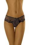 Dámská tanga model 17195039 black - Wol-Bar Barva: černá, Velikost: M