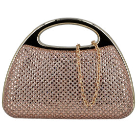 Luxusní dámská plesová kabelka Michelle Moon Selwix, růžová