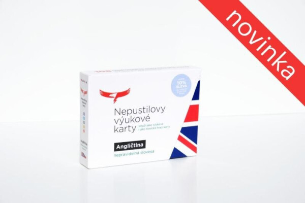 Angličtina - Nepustilovy výukové karty / Nepravidelná slovesa - Jiří Nepustil