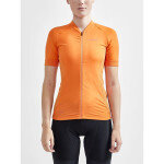 Dámský cyklistický dres krátkým rukávem CRAFT ADV Endur oranžová