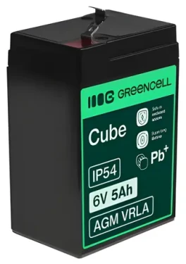 Green Cell AGM11 / Baterie / AGM / 6 V / 5 Ah / pro UPS (AGM11)