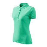 Dámské polo košile MLI-21095 Mátová - Malfini 2XL mátově zelená