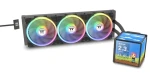 Thermaltake Minecube 360 Ultra ARGB / Vodní chlazení AIO / 360 mm / černé (CL-W481-PL12SW-A)