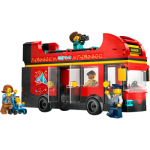 LEGO® City 60407 Červený dvoupodlažní vyhlídkový autobus