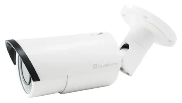 LevelOne FCS-5060 bílá / IP kamera / Bullet venkovní / 2 MP / PoE / IP66 / IR 30 m / 4x zoom (FCS-5060)