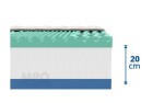 MPO Ortopedická matrace Aloe Comfort 120x200 cm, 1+1 zdarma Potah matrace: Premium S Aloe Vera