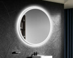 Zrcadlo se senzorem SAT Cool 80x80 cm bílá SATZCO80BI SATZCO80BI