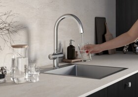 NOVASERVIS - Dřezová stojánková baterie Filtrata, chrom BFT41
