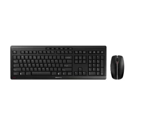 Cherry Stream Desktop černá / Sada klávesnice a myši / Bezdrátová / US layout s EUR symbolem (JD-8500EU-2)