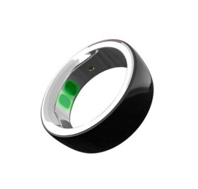 Niah Moon Ring vel. 8 / Chytrý prsten / BT 5.0 / G-SENSOR / 5ATM / doprodej (NH-MOON-BK8)