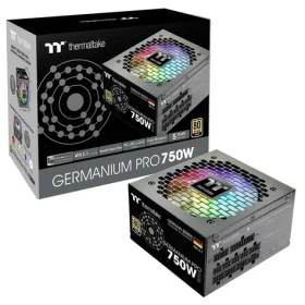 Thermaltake Germanium Pro RGB 750W černá / Napájecí zdroj / ATX 3.1 / PCIe Gen 5 / 80PLUS Gold / RGB (WG0750RE)