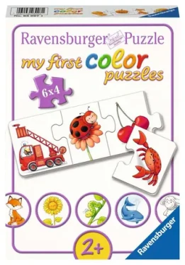 Ravensburger Moje první puzzle Všechny moje barvy 6x4 dílků