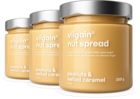 Vilgain Sweet Nuts – 3× Arašídy se slaným karamelem 350 g