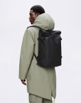 Batoh Rains Rolltop Rucksack Large W3 01 Black 28 l