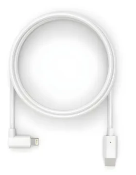 Compulocks USB-C - Lightning kabel bílá / Kabel / 180 cm / pravoúhlý Lightning / nabíjecí (6FTC90DLT01)
