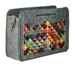 Bertoni Organizér do plstěné tašky Jazz Multicolour 26 cm x 18 cm x 8 cm