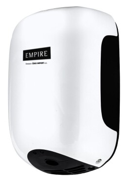 SAPHO - EMPIRE COMPACTJET MINI bezdotykový tryskový osoušeč rukou 230 V, 900 W, 156x238xx99,5, ABS plast, bílá 9855