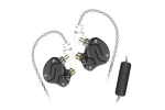 KZ ZSN Sluchátka s mikrofonem (Black) (6970493060963)