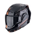 Moto přilba Scorpion Exo-Tech Evo Traveller černá měděná - S