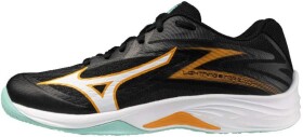 Mizuno Lightning Star Z7 Jr Black/Tangelo/Ice Green - Volejbalová obuv Mizuno LIGHTNING STAR Z7 Jr V1GD230312 Velikost obuvi v EU: 34