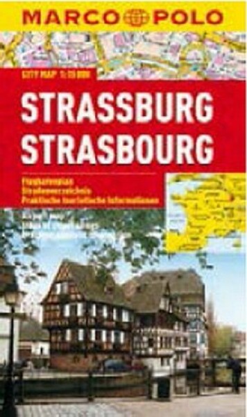 Strassburg/Strasbourg City Map 1:15000