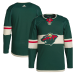 Adidas Pánský Dres Minnesota Wild adizero Home Primegreen Authentic Pro Velikost: