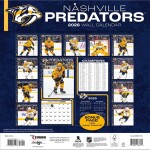 JF Turner Kalendář Nashville Predators NHL 2026 Wall Calendar