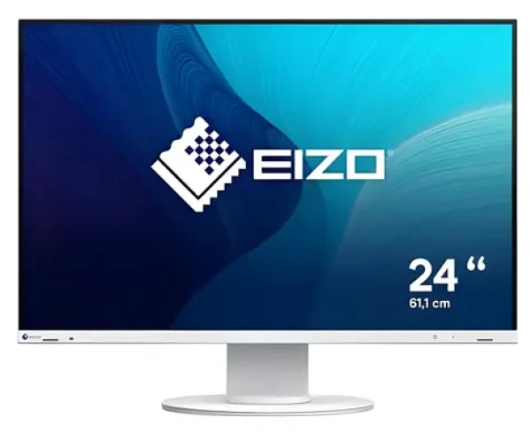 24.1" EIZO FlexScan EV2410R bílá / Monitor / IPS / 1920 × 1200 / 16:10 / 350 cd-m2 / HDMI + DP + DVI-D + VGA / USB hub (EV2410R-WT)