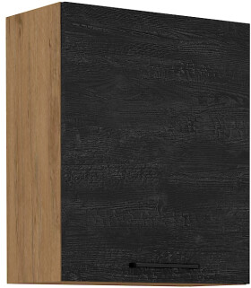 Horní skříňka Vigo 60 G-72 1F Barva korpusu: Dub Lancelot, Barva dvířek: Dark wood