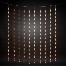 Konstsmide světelný závěs venkovní Energetická třída (EEK2021): G (A - G) 140 LED jantar (š x v) 1200 mm x 1400 mm