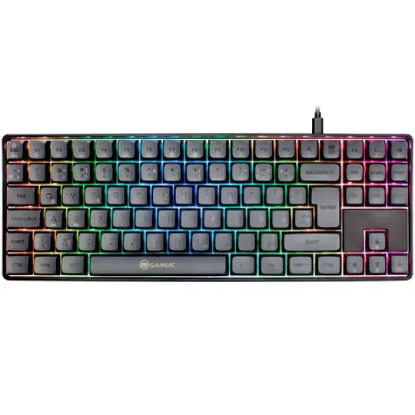 GAMIAC TKL90G černá / herní klávesnice / mechanická / Kailh Red / TKL / USB / 1.8m / DE Layout (GAKM-G90DW14.11)