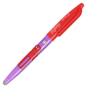 Roller FriXion Ball 07, Friends Ltd., R, fialová, modrý inkoust, FLOWER