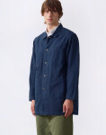 Service Works Canvas Long Shop Coat Dark Navy L