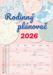 Nástěnný kalendář 2026 Helma - Rodinný plánovač