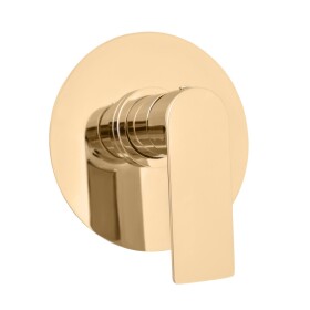 SLEZAK-RAV - Vodovodní baterie sprchová vestavěná NIL - zlatá - lesklá, Barva: zlato, Povrchová úprava: PVD NL183LZ
