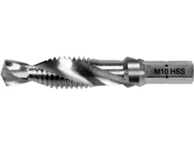YATO Vrták se závitníkem M10 HEX / Vrták / HEX stopka