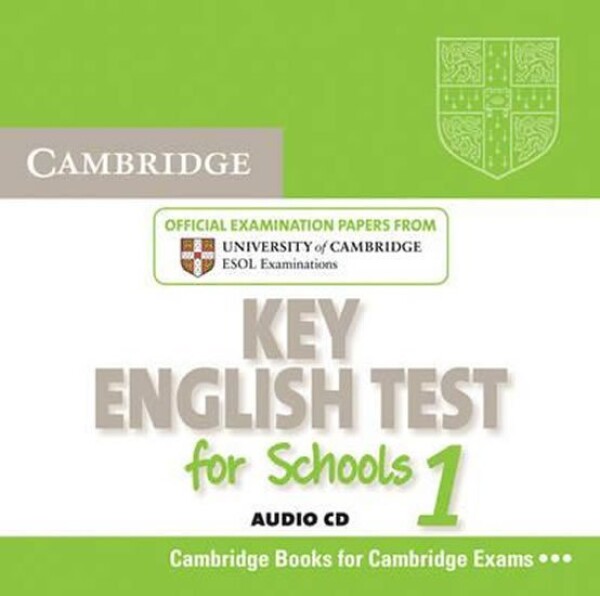 Cambridge Key English Tests for Schools 1 Audio CD - Cambridge ESOL