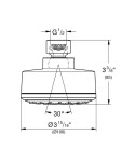 GROHE - Tempesta New Hlavová sprcha Cosmopolitan 100 s jedním proudem, chrom 26366001