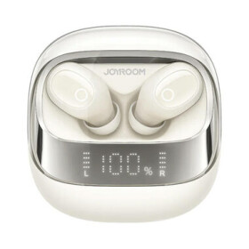 Joyroom JR-DB2 bílá / Bezdrátová sluchátka / mikrofon / Bluetooth 5.3 / IP54 (JR-DB2 White)