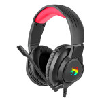 Marvo HG8958 černá / herní sluchátka s mikrofonem / RGB podsvícení / 3.5mm+USB napájení / 2.1m (HG8958)